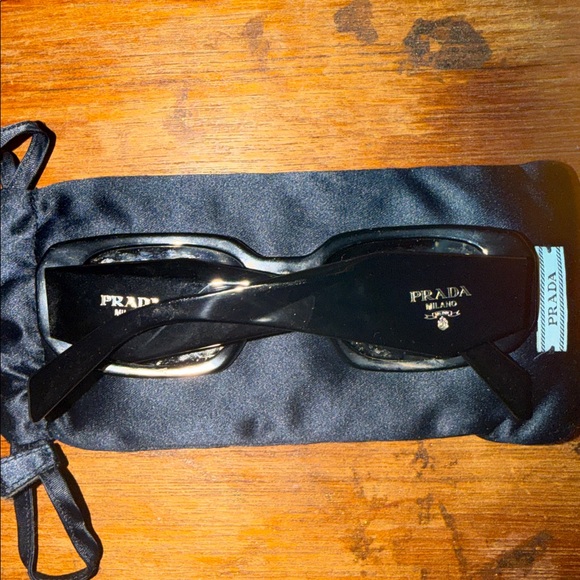 Prada PR 17WS Black Sunglasses - Picture 2 of 10